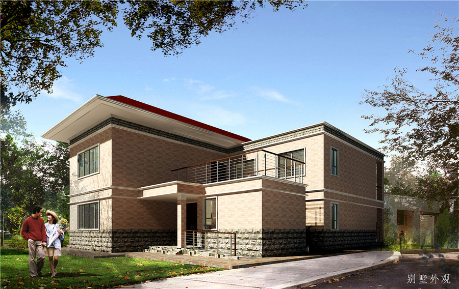 舟曲小区别墅设计