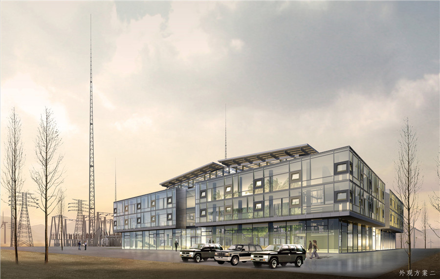 玉门中节能办公设计方案